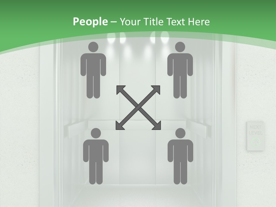 Brushed Reflection Lobby PowerPoint Template