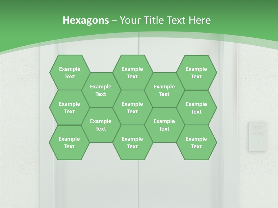 Office Door Gate PowerPoint Template