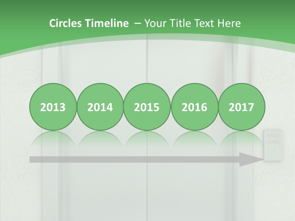 Office Door Gate PowerPoint Template