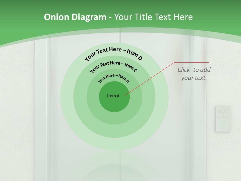 Office Door Gate PowerPoint Template