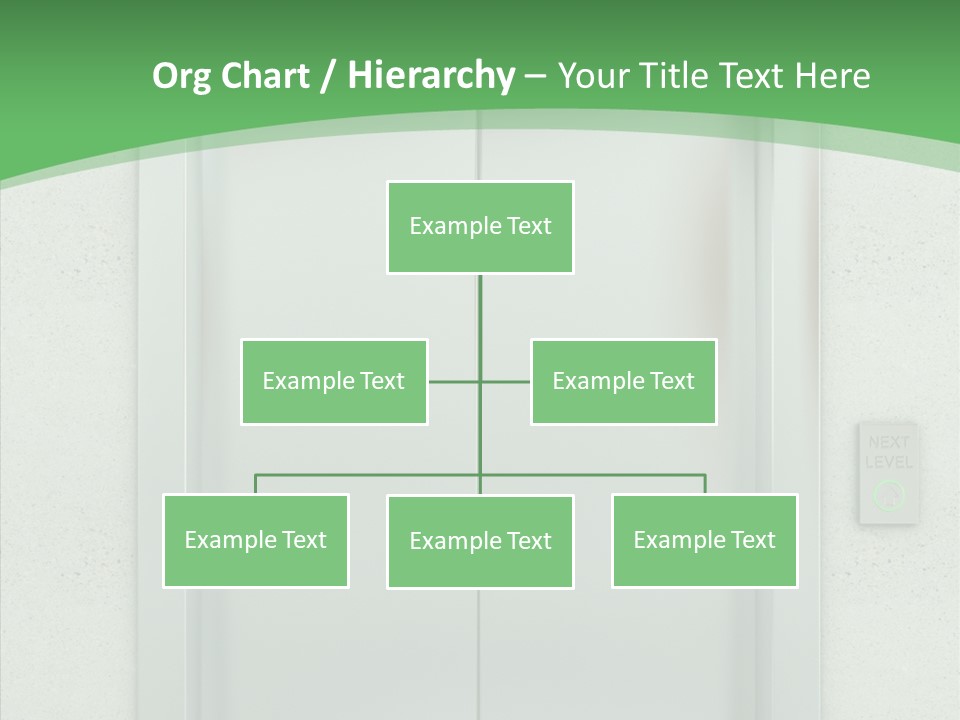 Office Door Gate PowerPoint Template