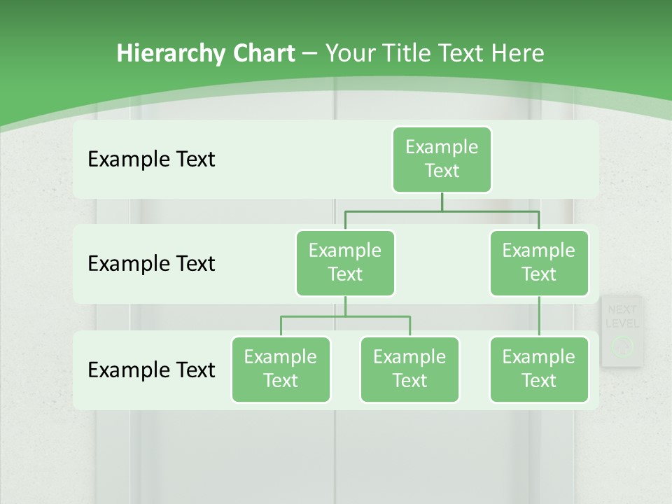 Office Door Gate PowerPoint Template