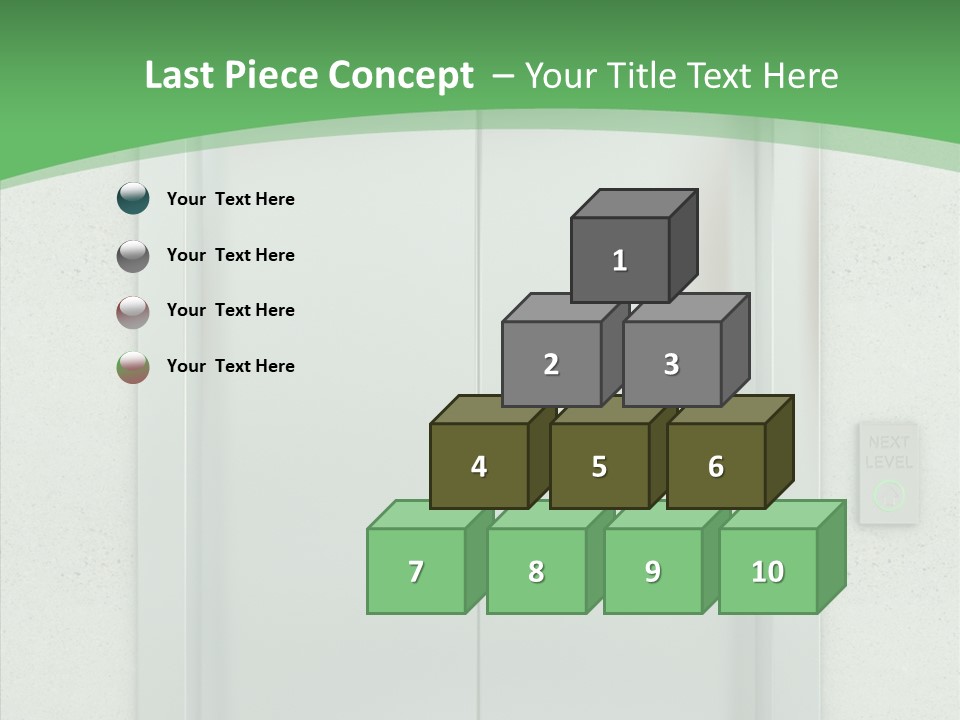 Office Door Gate PowerPoint Template