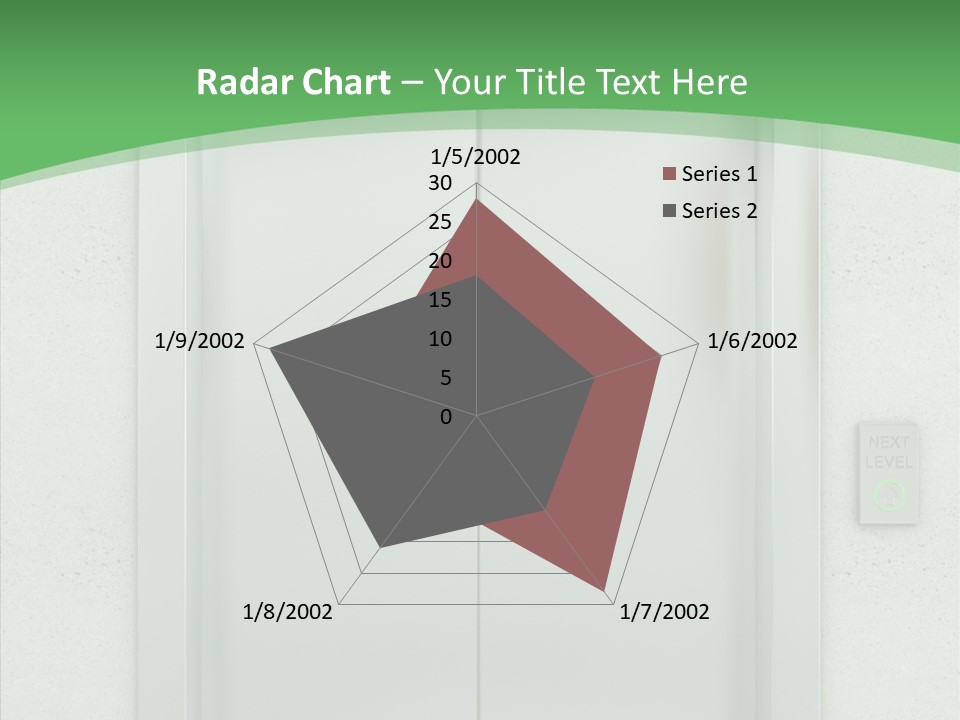Office Door Gate PowerPoint Template