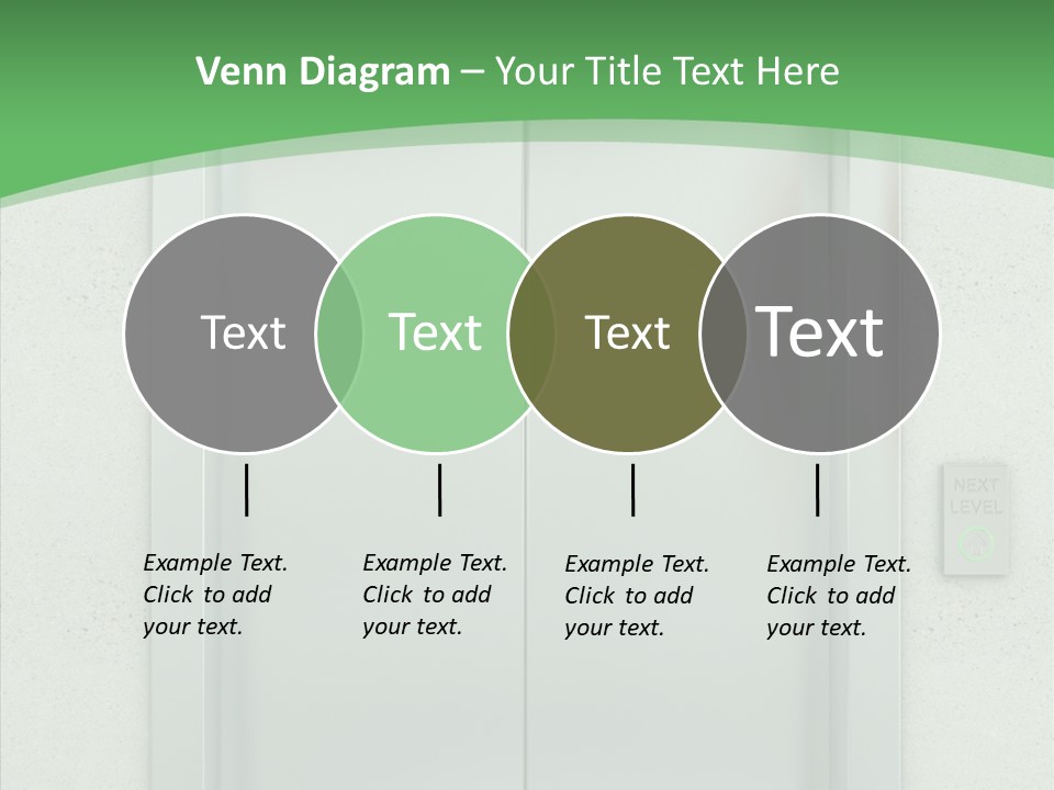 Office Door Gate PowerPoint Template