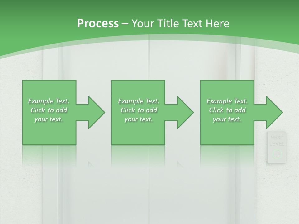 Office Door Gate PowerPoint Template