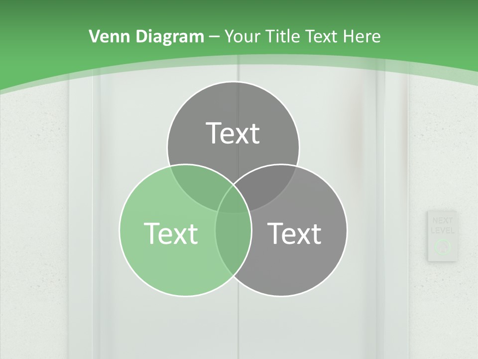 Office Door Gate PowerPoint Template