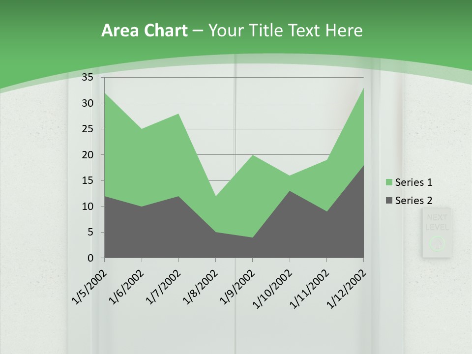 Office Door Gate PowerPoint Template
