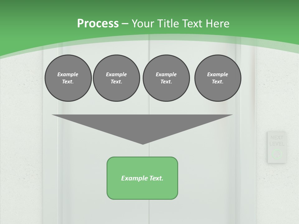 Office Door Gate PowerPoint Template