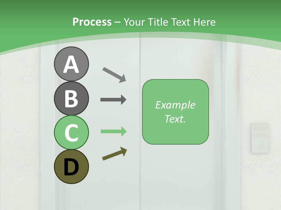 Office Door Gate PowerPoint Template