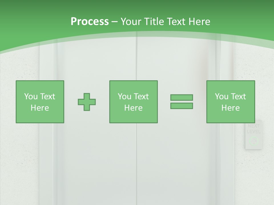 Office Door Gate PowerPoint Template