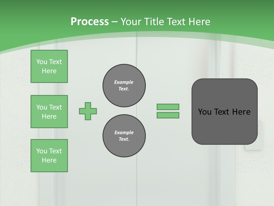 Office Door Gate PowerPoint Template