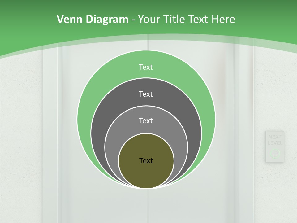 Office Door Gate PowerPoint Template