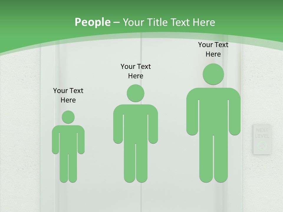 Office Door Gate PowerPoint Template