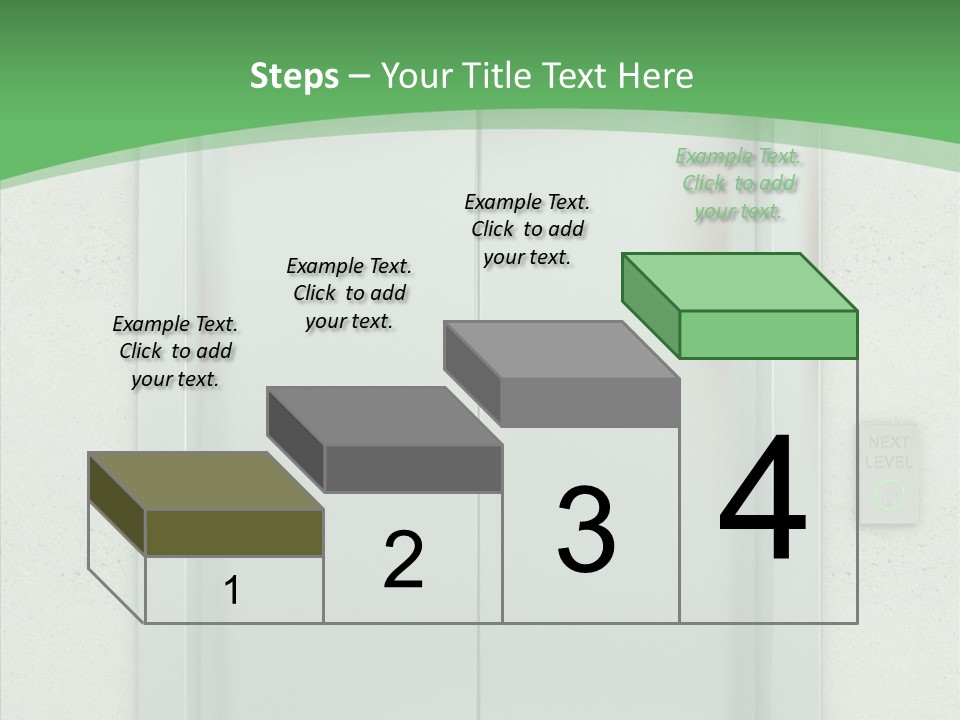 Office Door Gate PowerPoint Template