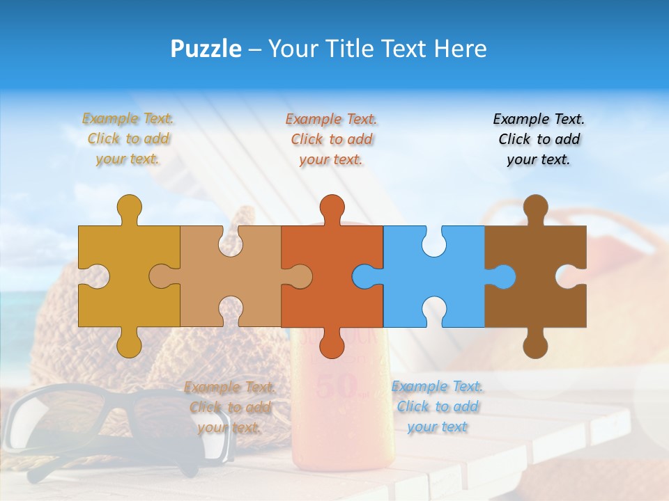 Vacation Travel Background PowerPoint Template