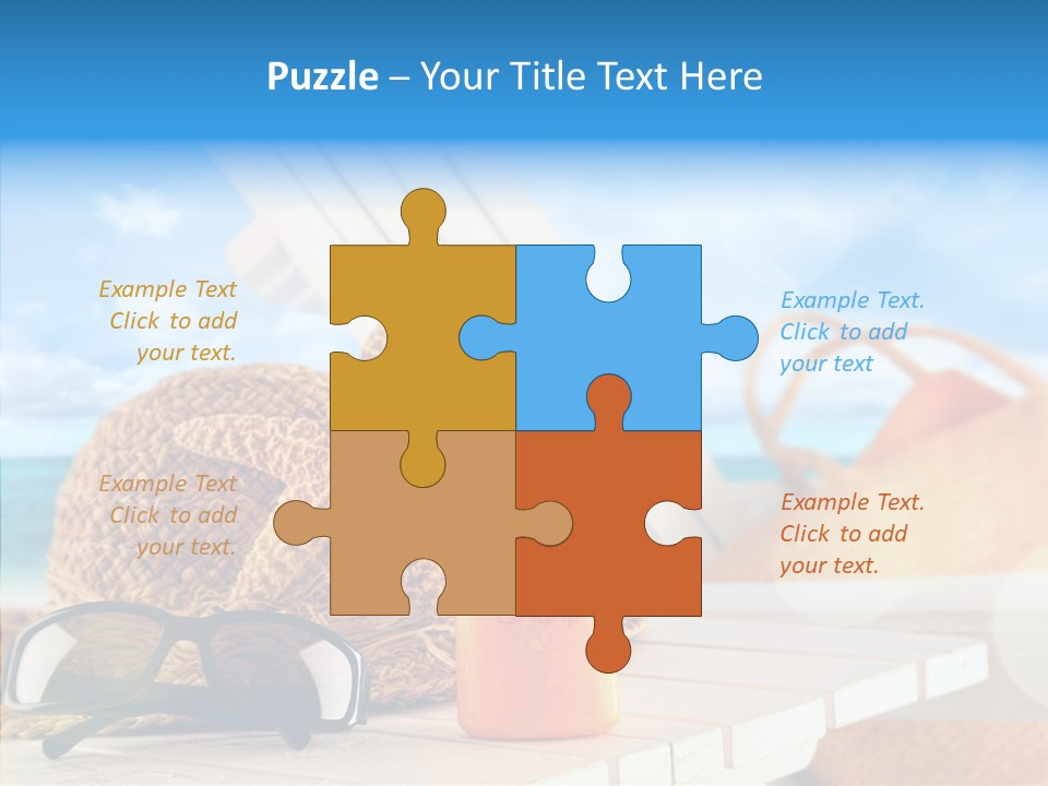 Vacation Travel Background PowerPoint Template