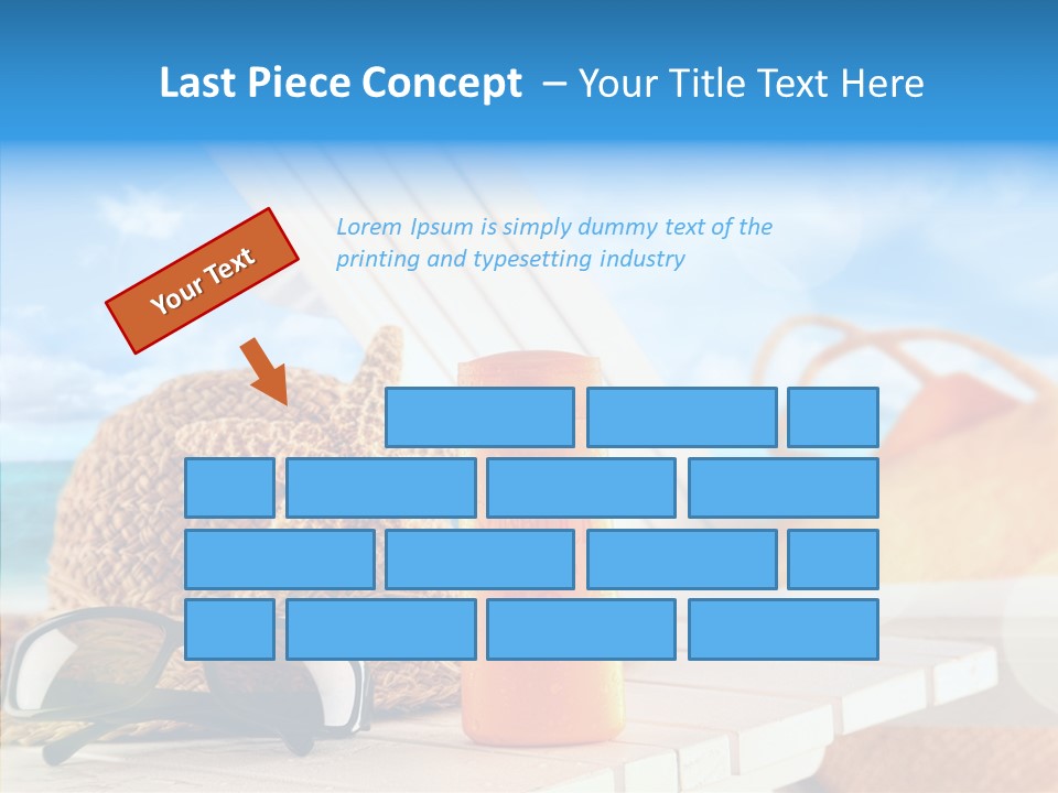 Vacation Travel Background PowerPoint Template