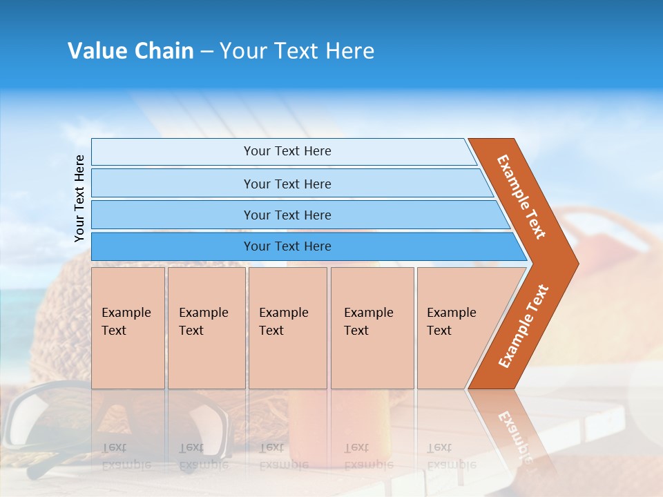 Vacation Travel Background PowerPoint Template