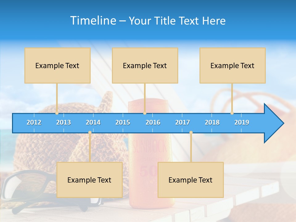Vacation Travel Background PowerPoint Template