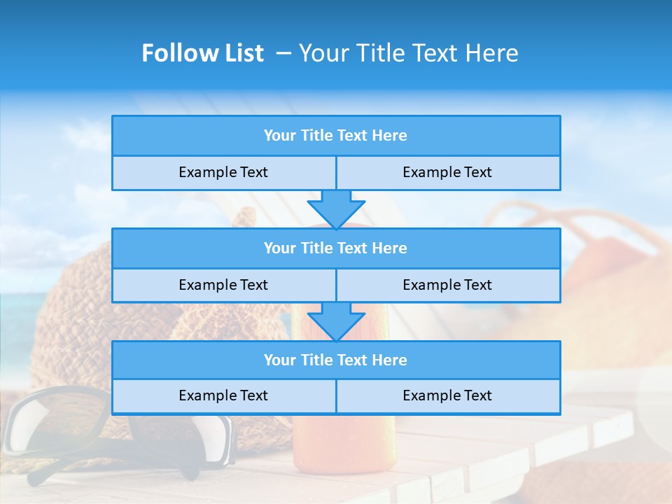 Vacation Travel Background PowerPoint Template