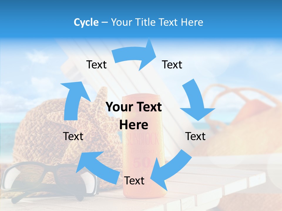 Vacation Travel Background PowerPoint Template