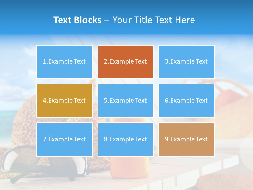 Vacation Travel Background PowerPoint Template