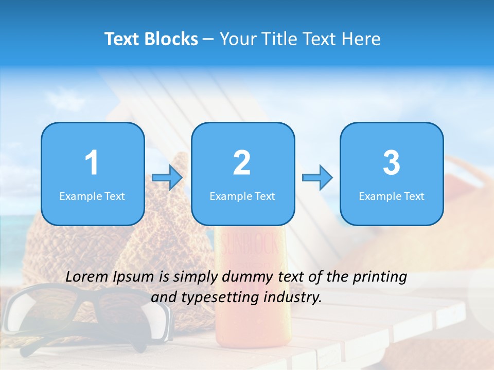 Vacation Travel Background PowerPoint Template