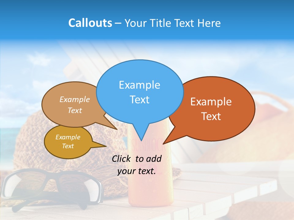 Vacation Travel Background PowerPoint Template