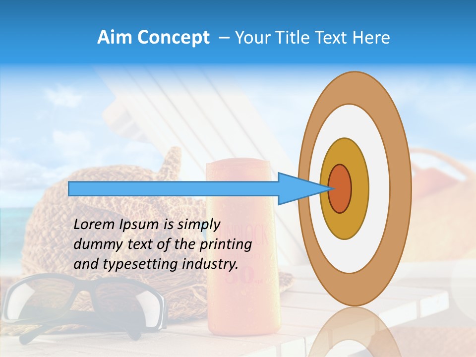 Vacation Travel Background PowerPoint Template