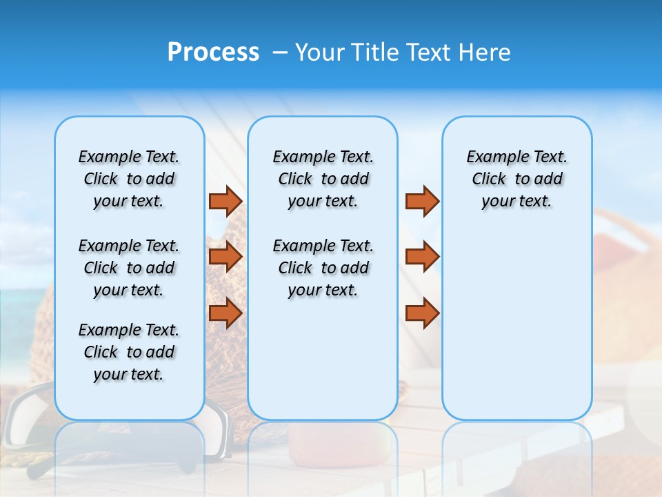 Vacation Travel Background PowerPoint Template