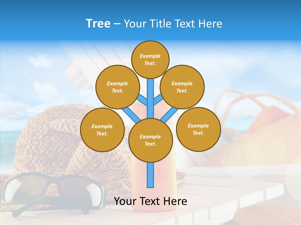 Vacation Travel Background PowerPoint Template