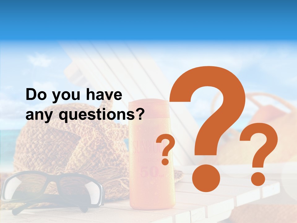 Vacation Travel Background PowerPoint Template