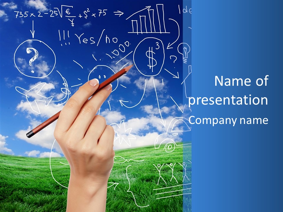 Girl Mature Together PowerPoint Template