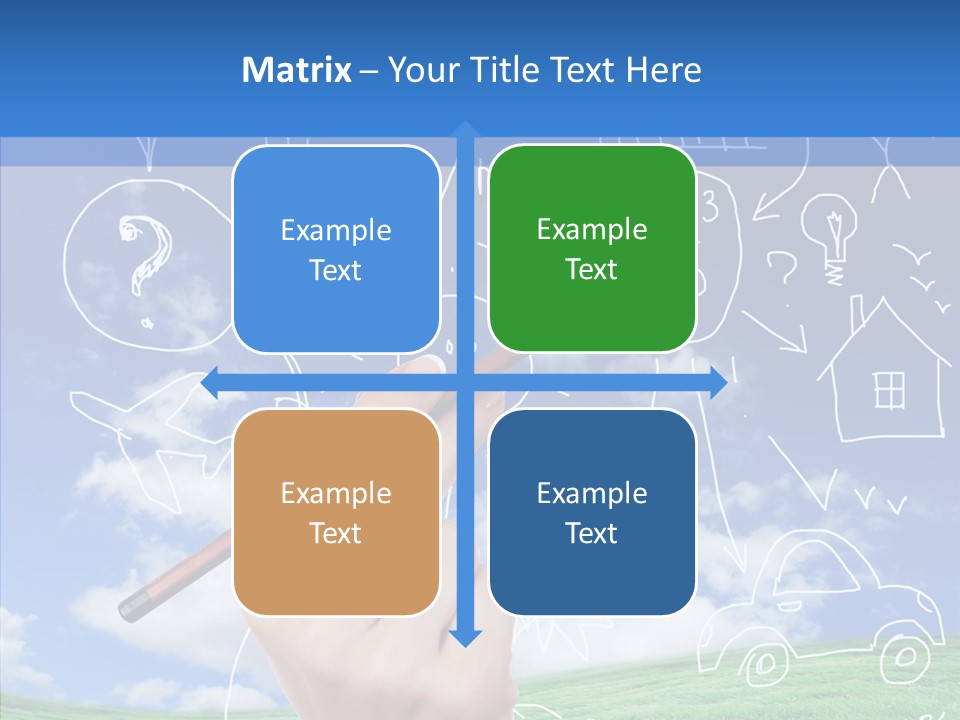 Girl Mature Together PowerPoint Template