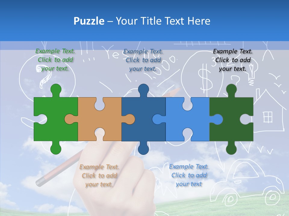 Girl Mature Together PowerPoint Template