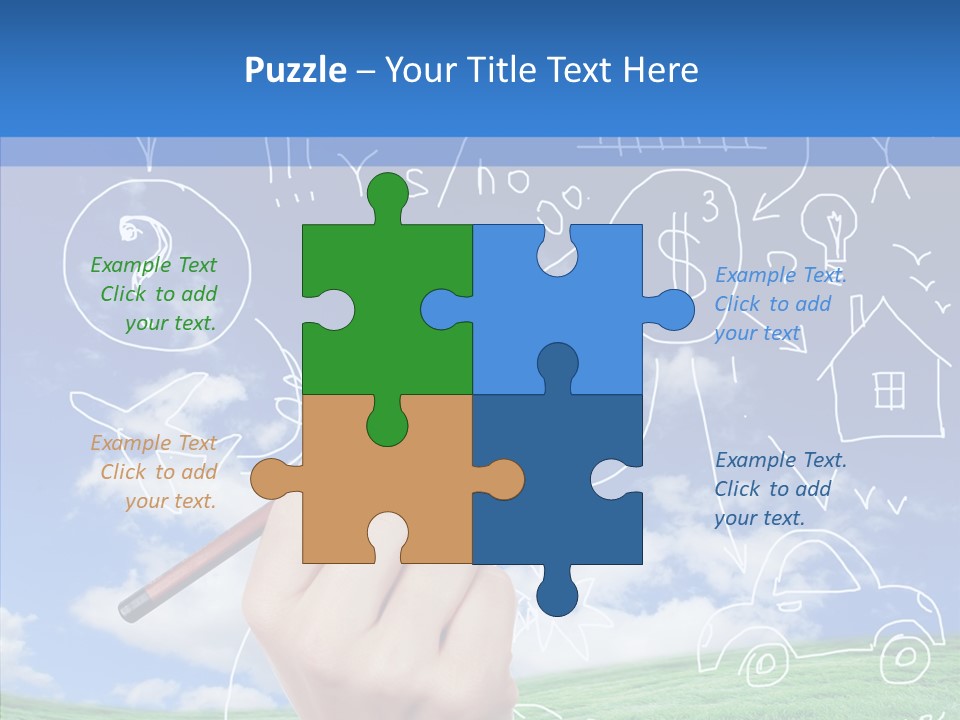 Girl Mature Together PowerPoint Template