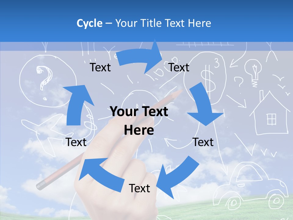 Girl Mature Together PowerPoint Template