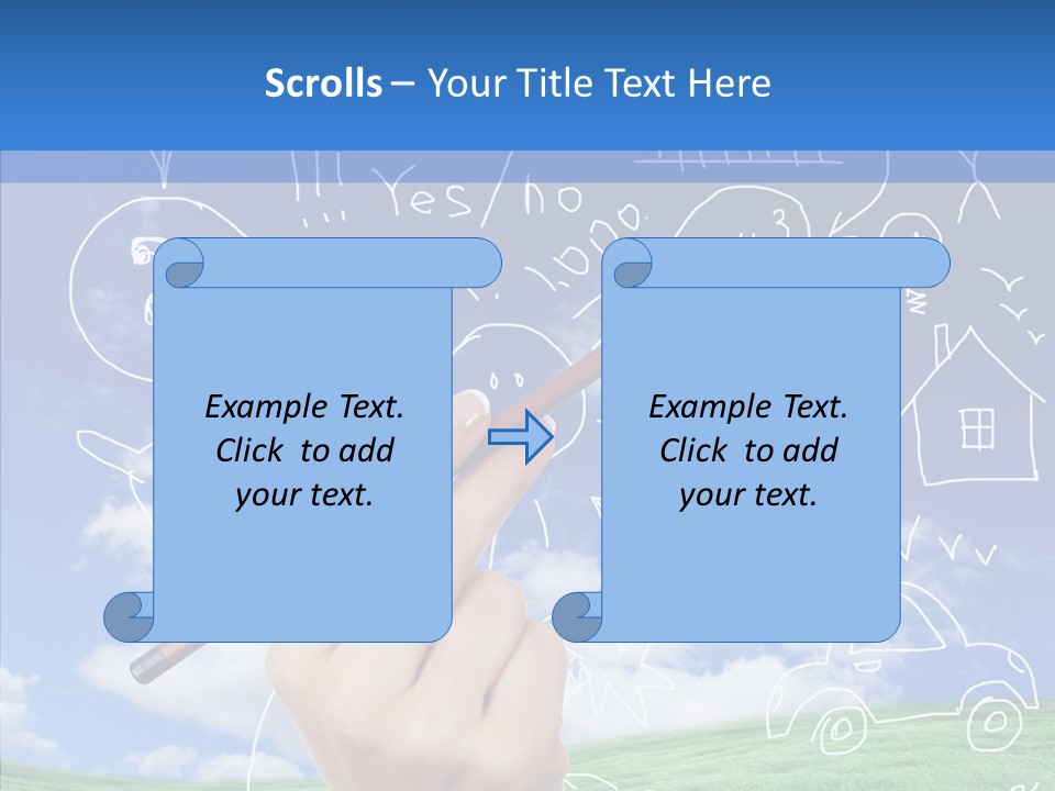 Girl Mature Together PowerPoint Template