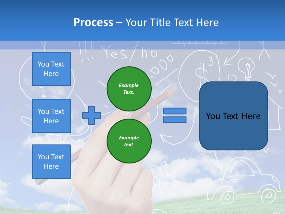 Girl Mature Together PowerPoint Template