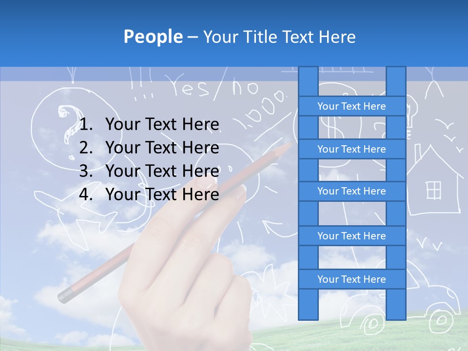 Girl Mature Together PowerPoint Template