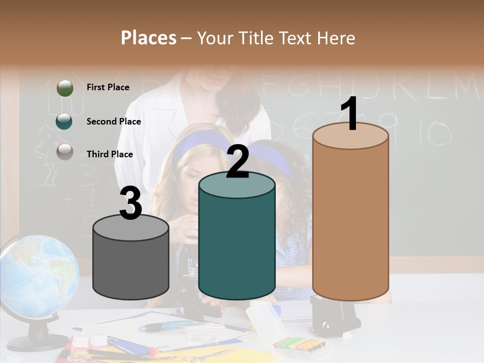 Small Learn School PowerPoint Template