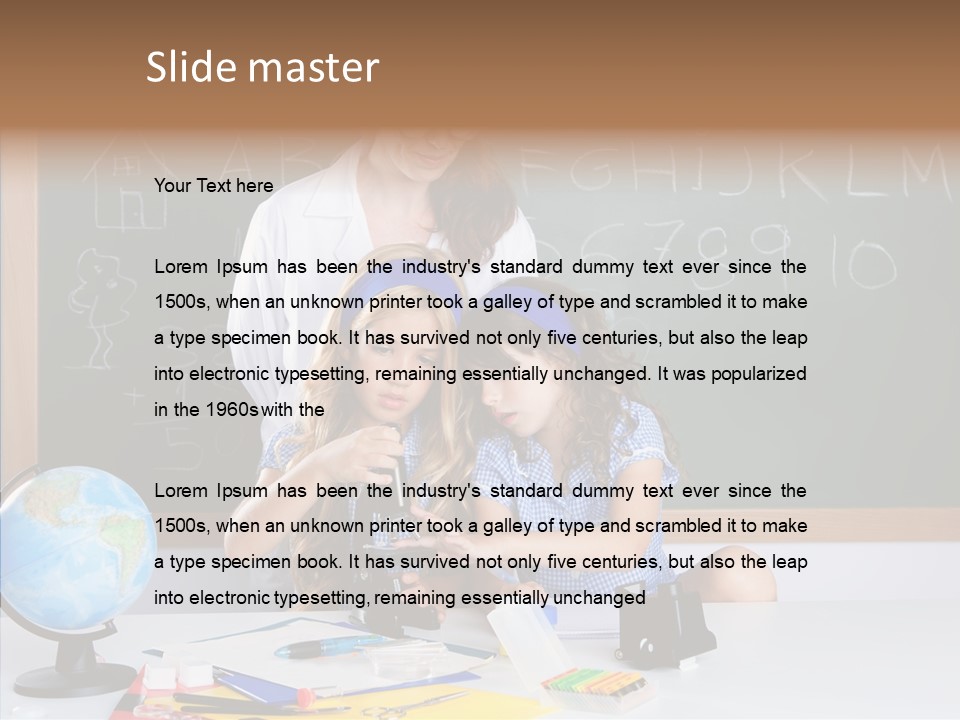 Small Learn School PowerPoint Template