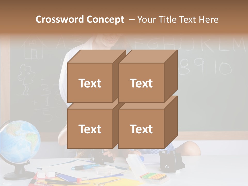 Small Learn School PowerPoint Template