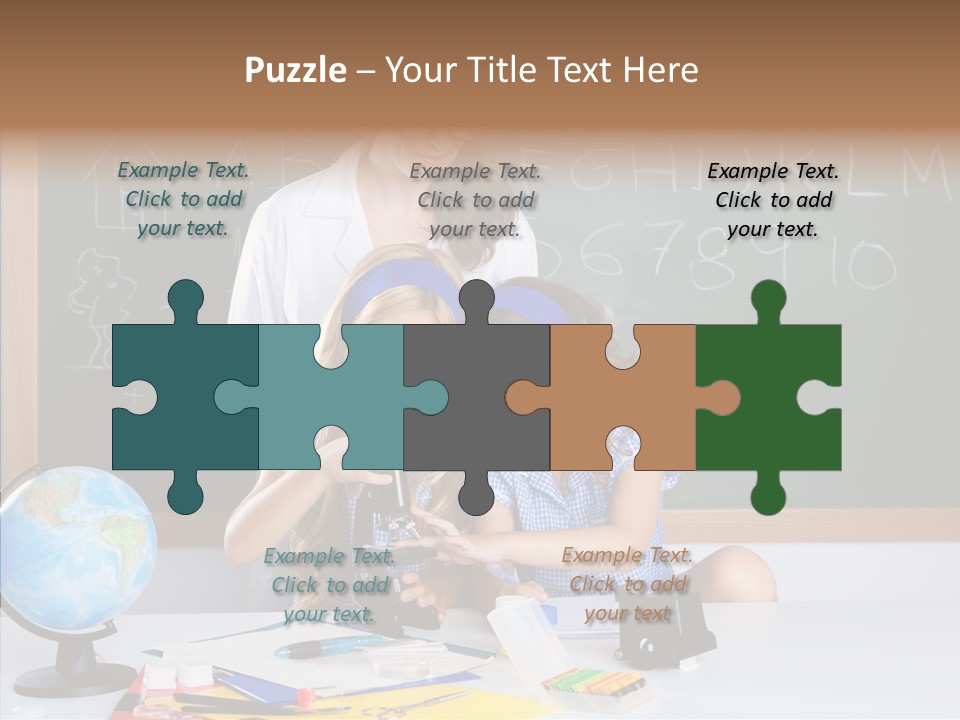 Small Learn School PowerPoint Template