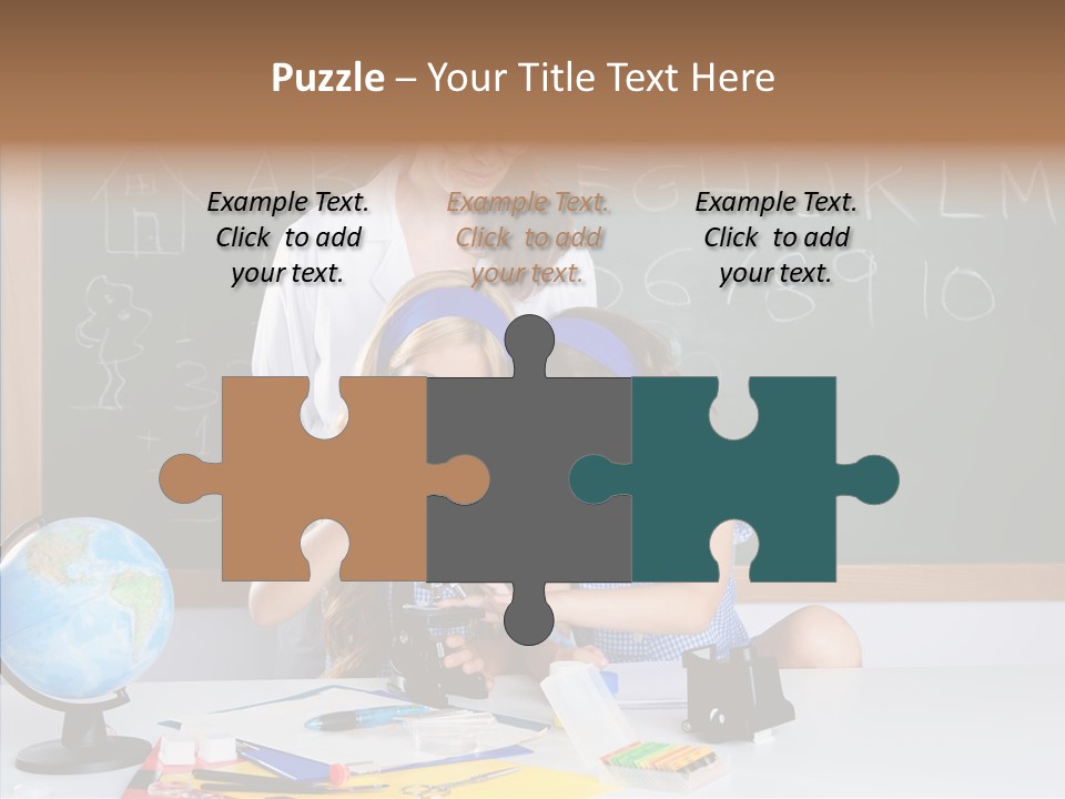 Small Learn School PowerPoint Template