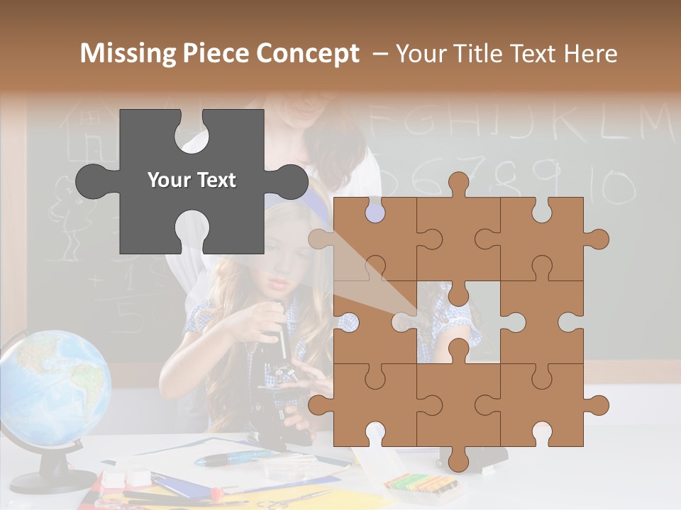 Small Learn School PowerPoint Template