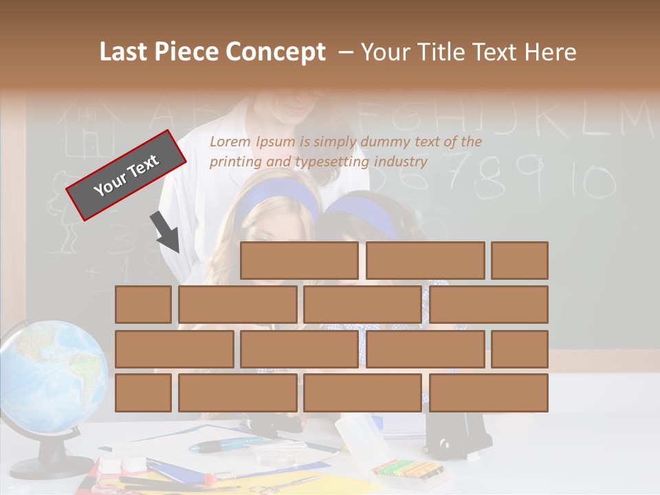 Small Learn School PowerPoint Template