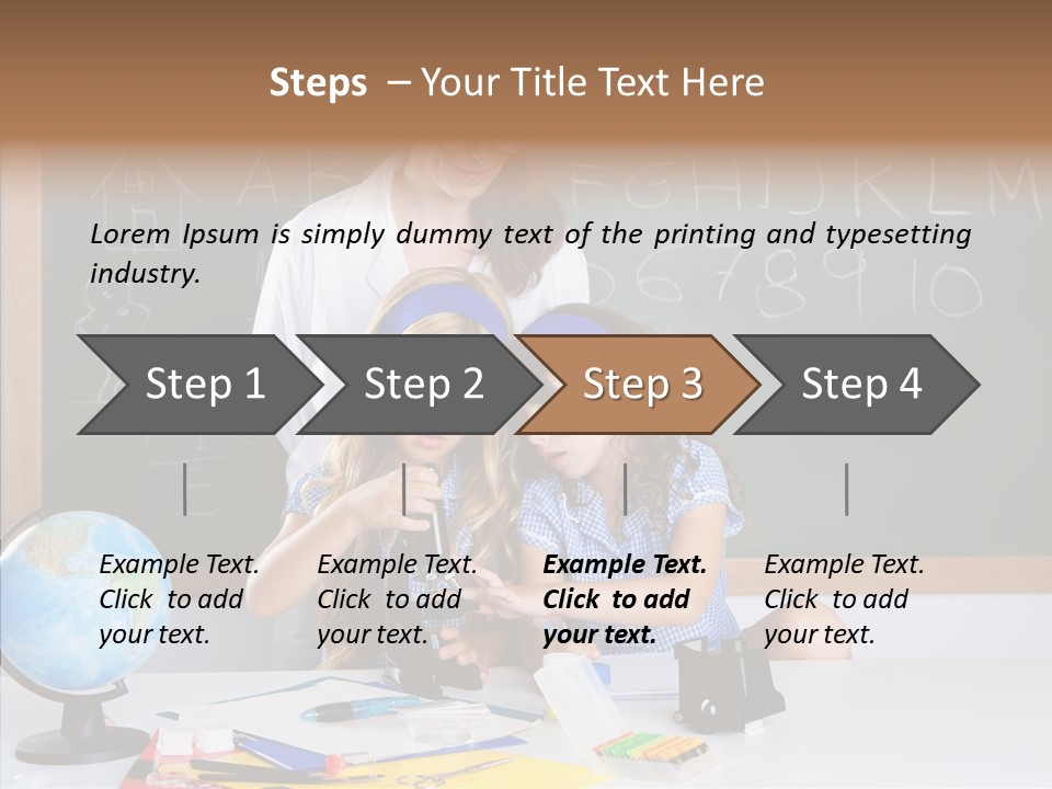 Small Learn School PowerPoint Template