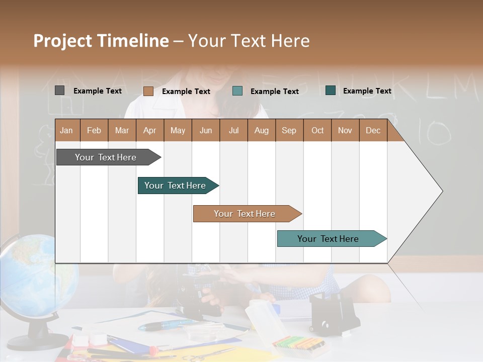 Small Learn School PowerPoint Template